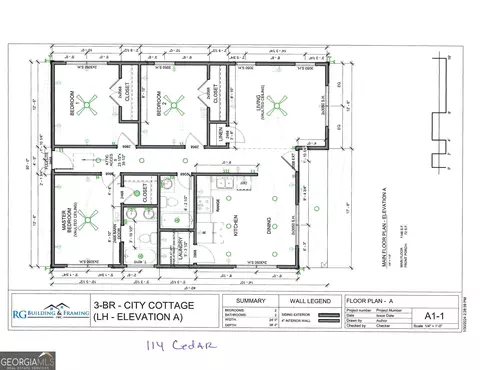 Floorplan - 114 Cedar St, Lagrange, GA 30240 photo 2 of 2