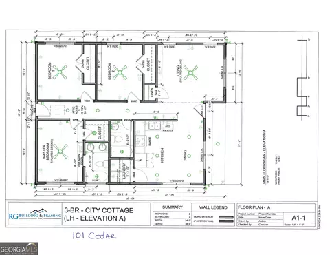 Floorplan - 101 Cedar St, Lagrange, GA 30240 photo 1 of 2