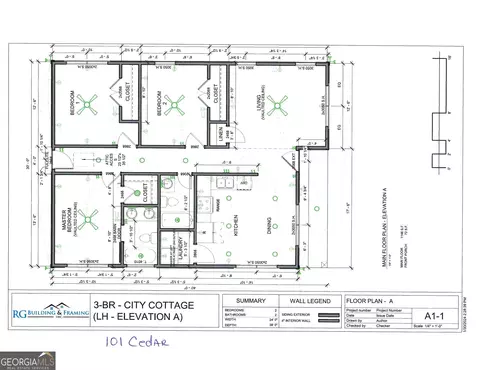Floorplan - 101 Cedar St, Lagrange, GA 30240 photo 2 of 2