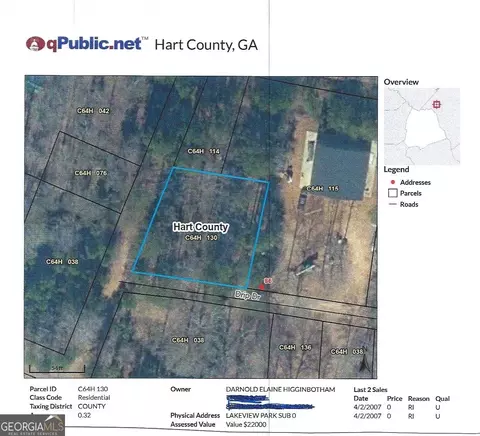 lot98 Lakeview Park Sub, Hartwell, GA 30643