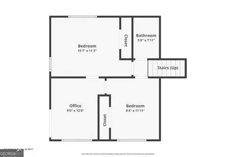 Floorplan - 442 Cedar Ln, Toccoa, GA 30577 photo 2 of 5