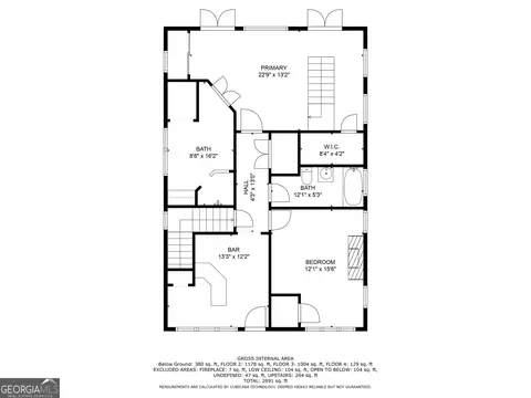 Floorplan - 407 E 3rd St, Rome, GA 30161 photo 3 of 5