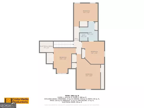 Floorplan - 300 Brackin Trce, Grayson, GA 30017 photo 2 of 3
