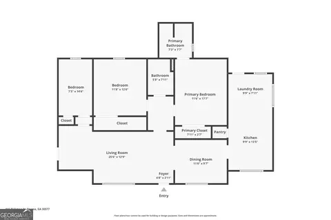 Floorplan - 116 Rickman St, Toccoa, GA 30577 photo 1 of 1
