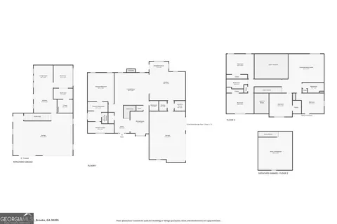 Floorplan - 106 Huckaby Rd, Brooks, GA 30205 photo 3 of 3