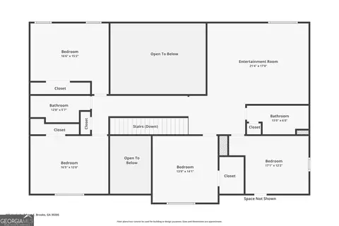 Floorplan - 106 Huckaby Rd, Brooks, GA 30205 photo 2 of 3