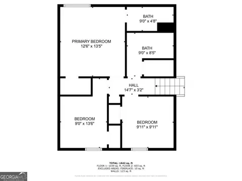 Floorplan - 5404 Biffle Downs Rd, Stone Mountain, GA 30088 photo 1 of 3