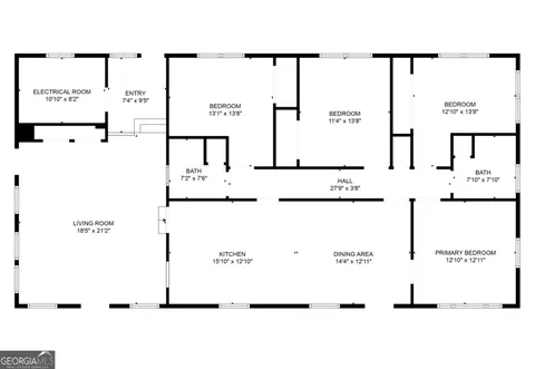 Floorplan - 4145 Highway 81 W, Hampton, GA 30228 photo 1 of 1