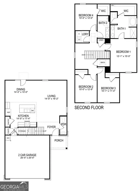 Floorplan - 73 Rolling Meadow Trce, Jasper, GA 30143 photo 1 of 1