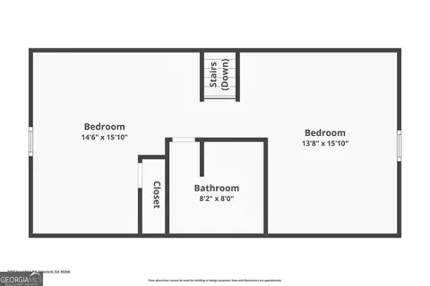Floorplan - 2192 Gaulding Rd, Concord, GA 30206 photo 2 of 3
