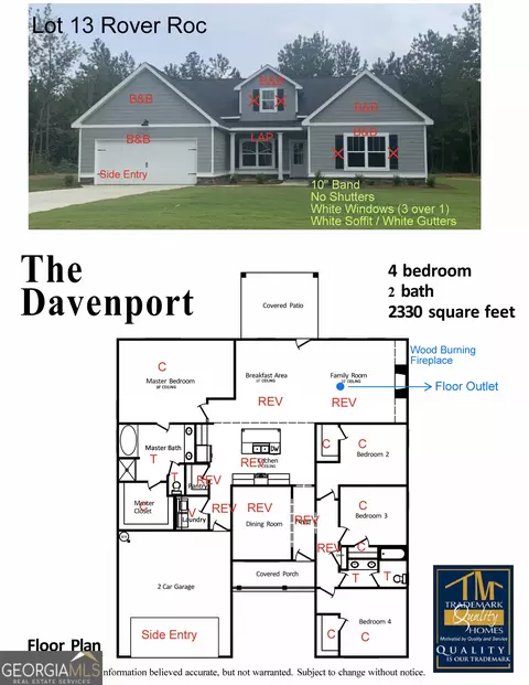 Floorplan - 2630 Williamson Rd, Williamson, GA 30292 photo 2 of 2