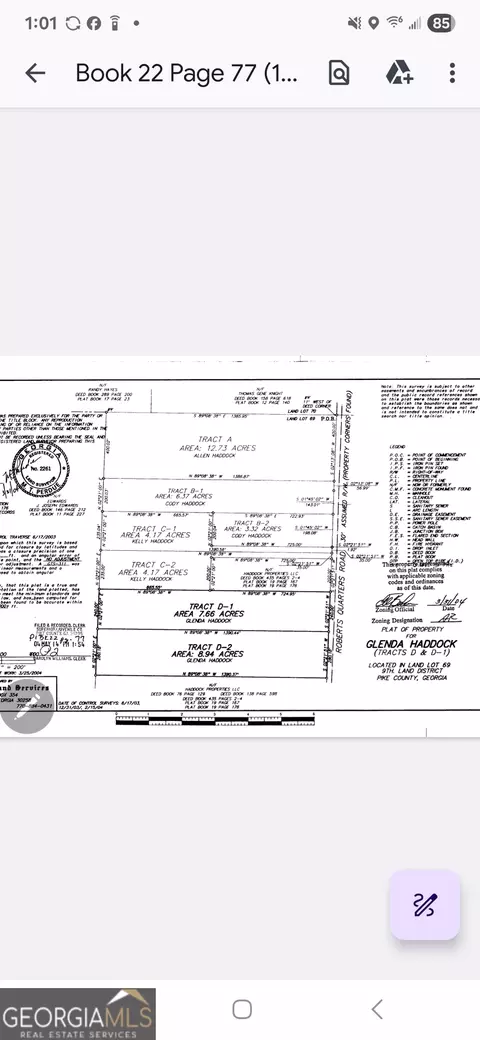 Tb1 Roberts Quarters Road, Molena, GA 30258