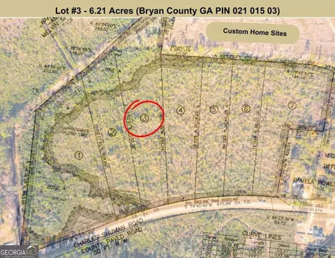 lot3 Charles Shuman Rd, Pembroke, GA 31321