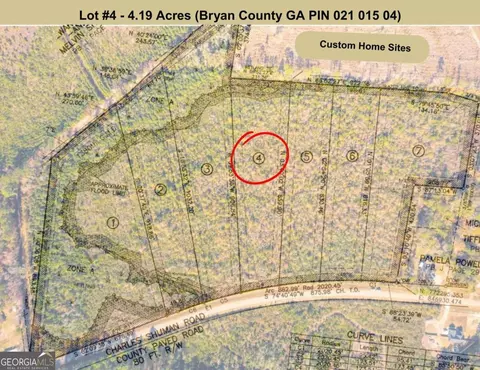 lot4 Charles Shuman Rd, Pembroke, GA 31321