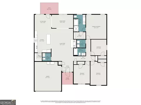 Floorplan - 95 Cherohala Ct, Covington, GA 30016 photo 1 of 1