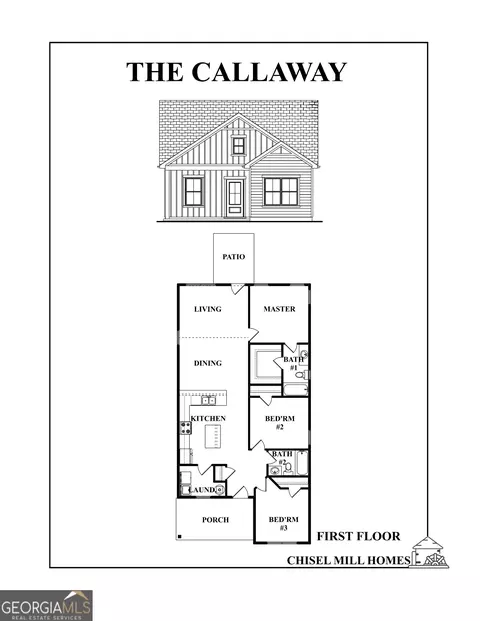 Floorplan - 9 Crown St #LOT 4, Lagrange, GA 30240 photo 2 of 2