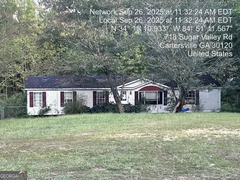 718 Sugar Valley Rd SW, Cartersville, GA 30120