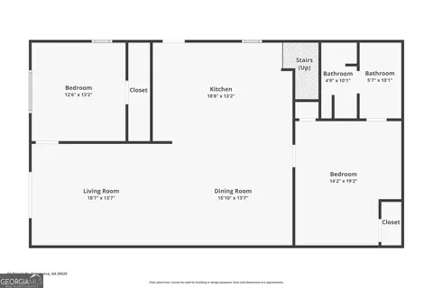 Floorplan - 66 Dennis Dr, Commerce, GA 30529 photo 3 of 3