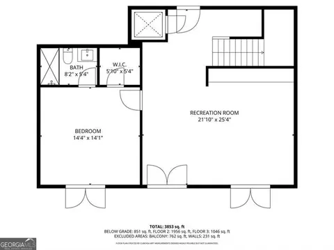 Floorplan - Undisclosed, Milton, GA 30004 photo 1 of 3