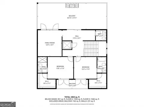 Floorplan - Undisclosed, Milton, GA 30004 photo 3 of 3