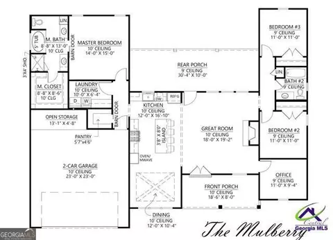 Floorplan - 110 Chestnut Dr, Cochran, GA 31014 photo 1 of 1