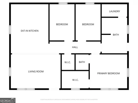 Floorplan - 425 Mitchell Ave, Bowdon, GA 30108 photo 1 of 2