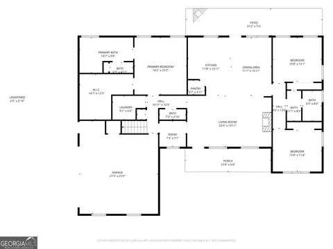 Floorplan - 405 Ayers Crk, Toccoa, GA 30577 photo 3 of 3