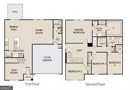 Floorplan - 524 Otway Loop, Bethlehem, GA 30620 photo 1 of 1