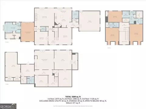 Floorplan - 172 Shellbark Dr, Mcdonough, GA 30252 photo 1 of 1