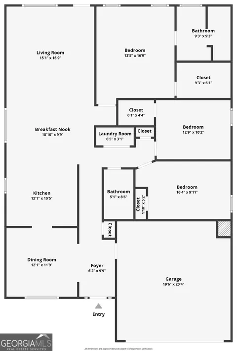Floorplan - 330 Eagles Pkwy, Covington, GA 30014 photo 1 of 1