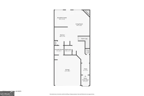Floorplan - 3824 Augustine Pl, Rex, GA 30273 photo 1 of 2