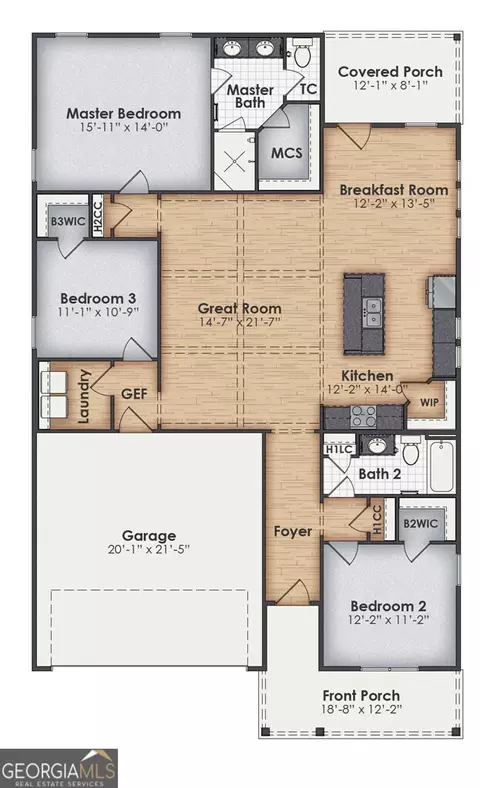 Floorplan - Undisclosed, Pine Mountain, GA 31822 photo 1 of 1