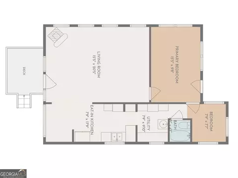 Floorplan - 121 Cedar Dr, Jackson, GA 30233 photo 1 of 2