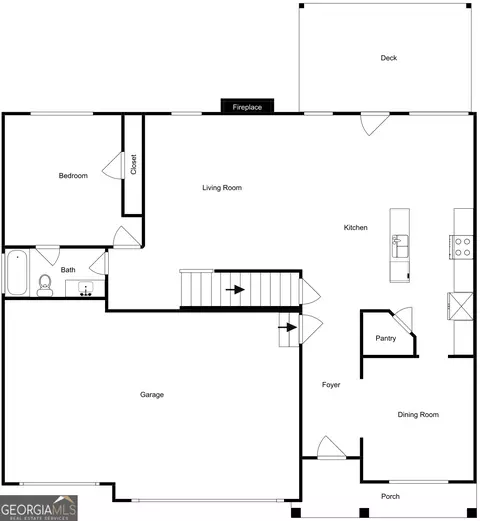 Floorplan - 1781 Cobblefield Cir, Dacula, GA 30019 photo 1 of 1