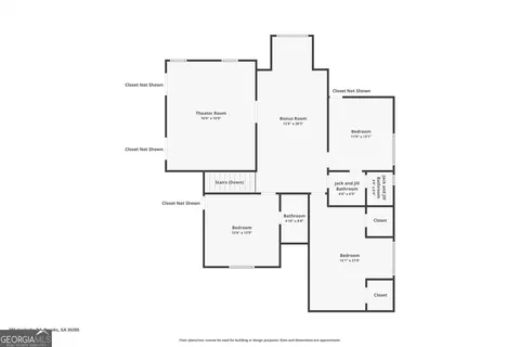 Floorplan - 385 Huckaby Rd, Brooks, GA 30205 photo 2 of 2