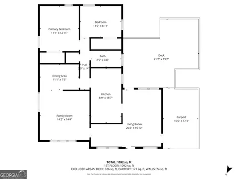 Floorplan - 113 Maple St, Bremen, GA 30110 photo 1 of 1