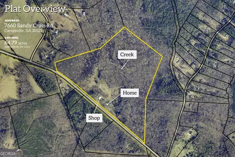 Floorplan - 7660 Sandy Cross Rd, Carnesville, GA 30521 photo 1 of 1