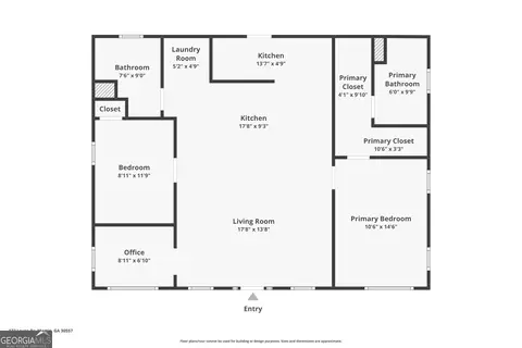 Floorplan - 17 Collier Mill Rd, Toccoa, GA 30577 photo 2 of 3