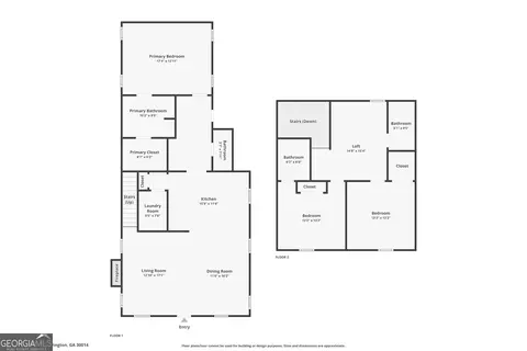 Floorplan - 4121 N Swann St, Covington, GA 30014 photo 1 of 4