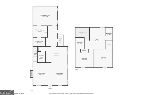 Floorplan - 4121 N Swann St, Covington, GA 30014 photo 3 of 4