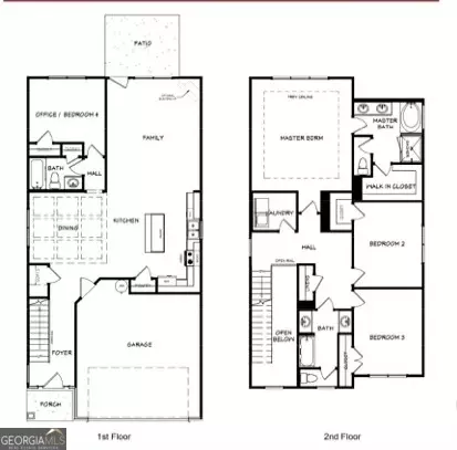 Floorplan - 11205 Cornerstone Way, Hampton, GA 30228 photo 2 of 2