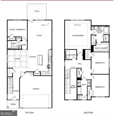 Floorplan - 11205 Cornerstone Way, Hampton, GA 30228 photo 1 of 2