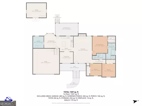 Floorplan - 141 Mabry Rd, Jackson, GA 30233 photo 1 of 1