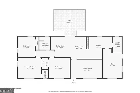 Floorplan - 118 Wayne Cir, Hartwell, GA 30643 photo 1 of 1
