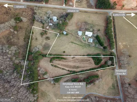 6 Acres Strickland Town Rd, Gay, GA 30218