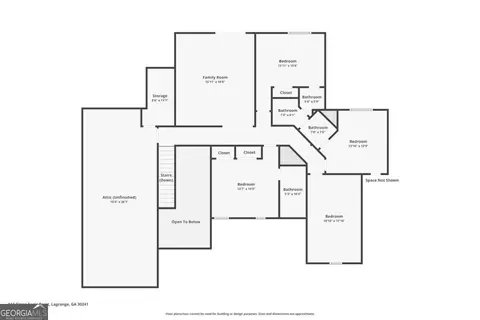 Floorplan - 113 Glenn Eagle Pointe, Lagrange, GA 30241 photo 1 of 3