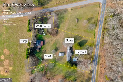 2359 Wesley Chapel Rd0 Mcgee Fitzpatrick Rd, Danielsville, GA 30633