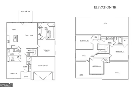 Floorplan - 132 Post Oak Dr #131, Jackson, GA 30233 photo 1 of 1