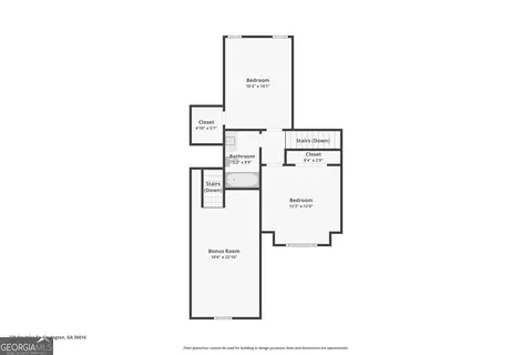 Floorplan - 220 Doubles Dr, Covington, GA 30016 photo 3 of 4