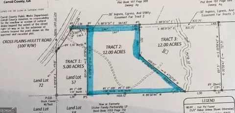 0 Cross Plains Hulett Rd, Carrollton, GA 30116